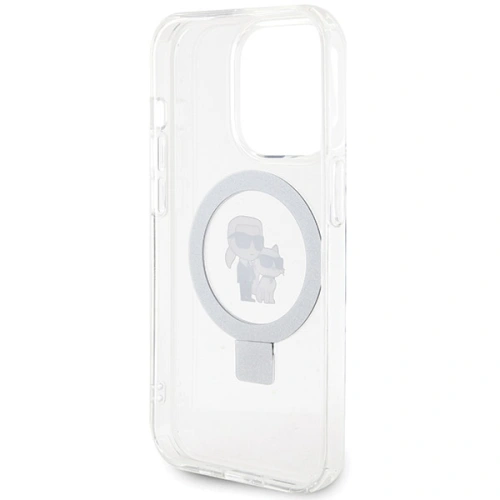 Kup Etui Karl Lagerfeld KLHMP14XHMRSKCH Apple iPhone 14 Pro Max hardcase Ring Stand Karl&Choupettte MagSafe bílý/white - KLD1857 - {ean13} - Sklep Home Screen