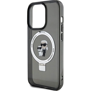 Kup Etui Karl Lagerfeld KLHMP14XHMRSKCK Apple iPhone 14 Pro Max hardcase Ring Stand Karl&Choupettte MagSafe černý/black - KLD1858 - {ean13} - Sklep Home Screen
