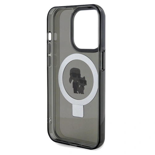 Kup Etui Karl Lagerfeld KLHMP14XHMRSKCK Apple iPhone 14 Pro Max hardcase Ring Stand Karl&Choupettte MagSafe czarny/black - KLD1858 - {ean13} - Sklep Home Screen