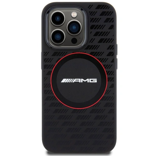 Kup Case AMG AMHMP15X23SMRK Apple iPhone 15 Pro Max Hardcase Silikon Carbon Muster MagSafe schwarz/black - MRS93 - {ean13} - Sklep Home Screen