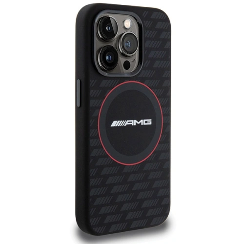 Kup Case AMG AMHMP15X23SMRK Apple iPhone 15 Pro Max Hardcase Silikon Carbon Muster MagSafe schwarz/black - MRS93 - {ean13} - Sklep Home Screen