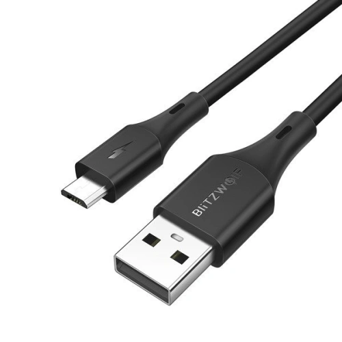 Kup Kabel Micro USB BlitzWolf BW-MC13 2A 1m (černý) - BLZ090BLK - {ean13} - Sklep Home Screen