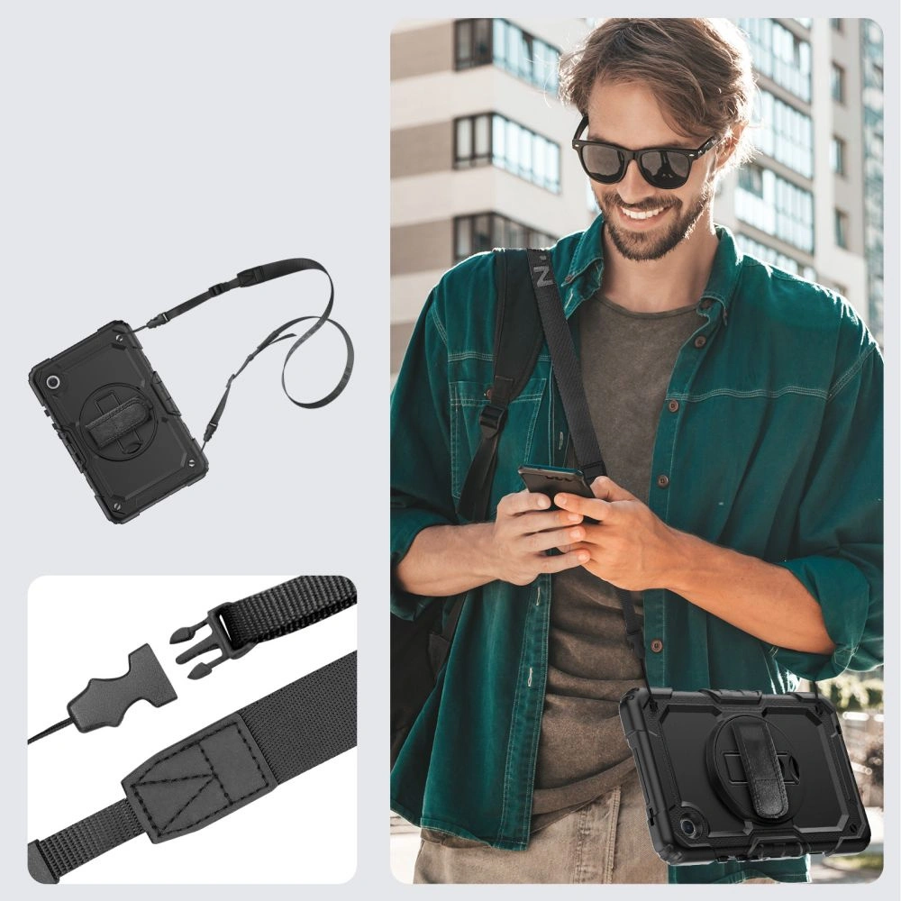 Etui Tech-Protect Solid360 Samsung Galaxy Tab A9 8.7 X110 / X115 Black