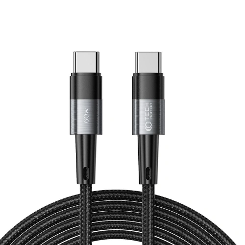 Kup Tech-Protect Cablu Ultraboost USB-C / USB-C PD 60W 3A 300cm Gri - THP2478 - {ean13} - Sklep Home Screen