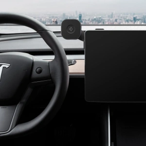 Kup [OUTLET] Uchwyt magnetyczny do Tesla Model Y/3 Spigen OneTap MagSafe Screen Car Mount Black - OT-564 - {ean13} - Sklep Home Screen