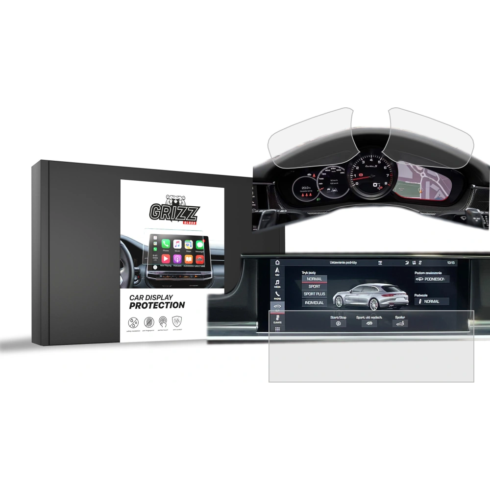 Folia matowa GrizzGlass CarDisplay Protection do Porsche Panamera 2 2016-2023 [2w1]