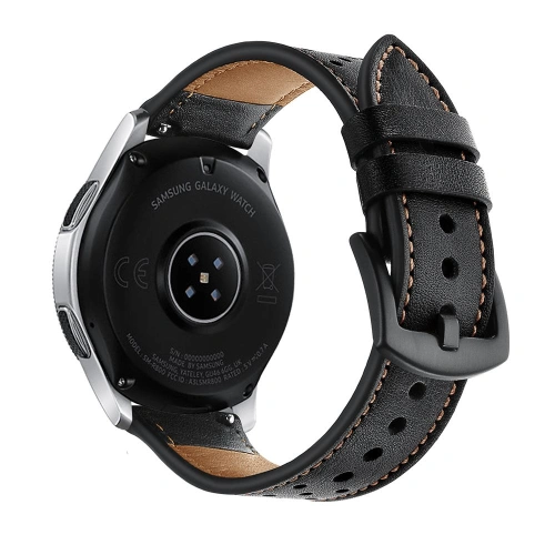 Kup Tech-Protect Leder Samsung Galaxy Watch 42mm Schwarz - THP2479 - {ean13} - Sklep Home Screen