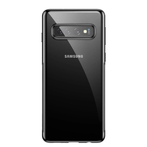 Kup Przezroczyste etui Baseus Shining Case do Samsung Galaxy S10 Plus (czarne) - BSU551BLK - {ean13} - Sklep Home Screen