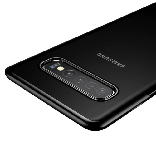 Kup Przezroczyste etui Baseus Shining Case do Samsung Galaxy S10 Plus (czarne) - BSU551BLK - {ean13} - Sklep Home Screen