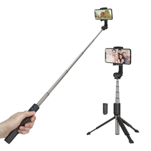 Kup Selfie Stick stativ 3w1 BlitzWolf BW-BS4 negru - BLZ095BLK - {ean13} - Sklep Home Screen