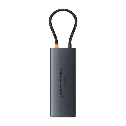 Kup Adapter 10w1 Baseus Hub USB-C / 2xHDMI, 3xUSB-A, USB-C, RJ45, SD/TF, PD (schwarz) - BSU4794 - {ean13} - Sklep Home Screen