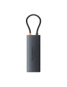 Kup Adapter 10w1 Baseus Hub USB-C / 2xHDMI, 3xUSB-A, USB-C, RJ45, SD/TF, PD (schwarz) - BSU4794 - {ean13} - Sklep Home Screen