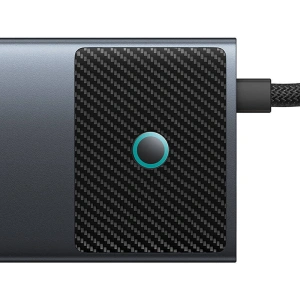 Kup Adapter 10w1 Baseus Hub USB-C / 2xHDMI, 3xUSB-A, USB-C, RJ45, SD/TF, PD (schwarz) - BSU4794 - {ean13} - Sklep Home Screen