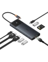 Kup Adapter 10w1 Baseus hub USB-C / 2xHDMI, 3xUSB-A, USB-C, RJ45, SD/TF, PD (fekete) - BSU4794 - {ean13} - Sklep Home Screen