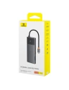 Kup Adapter 10w1 Baseus Hub USB-C / 2xHDMI, 3xUSB-A, USB-C, RJ45, SD/TF, PD (schwarz) - BSU4794 - {ean13} - Sklep Home Screen