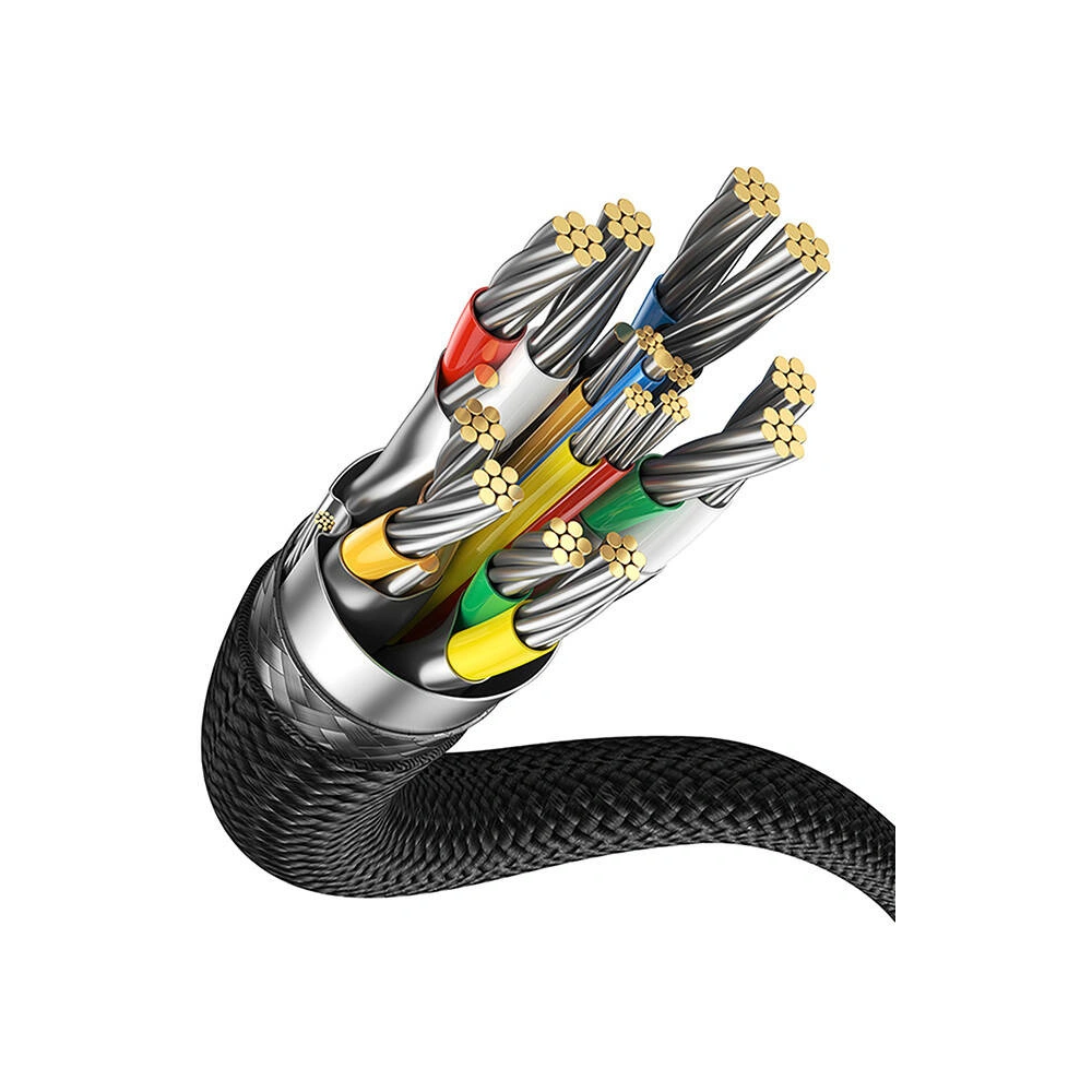 Adapter Baseus USB-C / DisplayPort 1,5m (czarny)