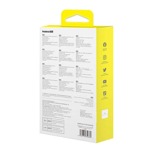 Kup Adaptér Baseus USB-C / DisplayPort 2m (černý) - BSU4797 - {ean13} - Sklep Home Screen