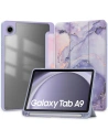 Tech-Protect Samsung Husă SmartCase Pen Hybrid Galaxy Tab A9 8.7 X110 / X115 Violet Marble