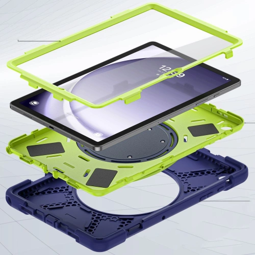 Kup Tech-Protect Samsung Husă X-Armor Galaxy Tab A9+ Plus 11.0 X210 / X215 / X216 Navy Lime - THP2486 - {ean13} - Sklep Home Screen