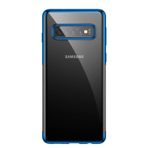 Kup Etui transparent Baseus Shining Case pentru Samsung Galaxy S10 Plus (albastru) - BSU552BLU - {ean13} - Sklep Home Screen