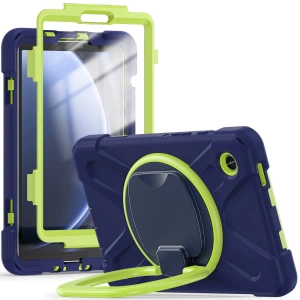 Kup Tech-Protect Samsung Husă X-Armor Galaxy Tab A9 8.7 X110 / X115 Navy Lime - THP2488 - {ean13} - Sklep Home Screen