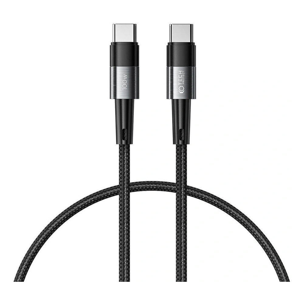 Kabel Tech-Protect Ultraboost USB-C / USB-C PD, 100W, 5A, 50cm Black