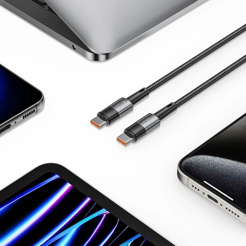 Kup Kabel Tech-Protect Ultraboost USB-C / USB-C PD, 100W, 5A, 50cm černý - THP2498 - {ean13} - Sklep Home Screen