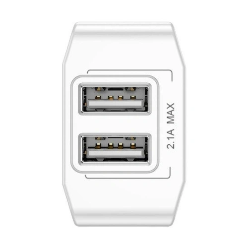 Kup Mini hálózati töltő Baseus 2x USB - fehér - BSU553WHT - {ean13} - Sklep Home Screen