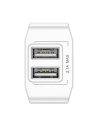 Kup Mini hálózati töltő Baseus 2x USB - fehér - BSU553WHT - {ean13} - Sklep Home Screen