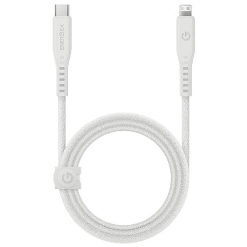 Kup Kabel ENERGEA Flow C94 USB-C / Lightning MFI, 60W, 3A, PD, Fast Charge, 1.5m bílý/white - ENG118 - {ean13} - Sklep Home Screen