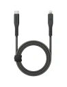 Kabel ENERGEA Flow C94 USB-C / Lightning MFI, 60W, 3A, PD, Fast Charge, 1.5m schwarz/black