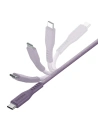 Kup Kabel ENERGEA Flow C94 USB-C / Lightning MFI, 60W, 3A, PD, Fast Charge, 1.5m fioletowy/purple - ENG121 - {ean13} - Sklep Home Screen