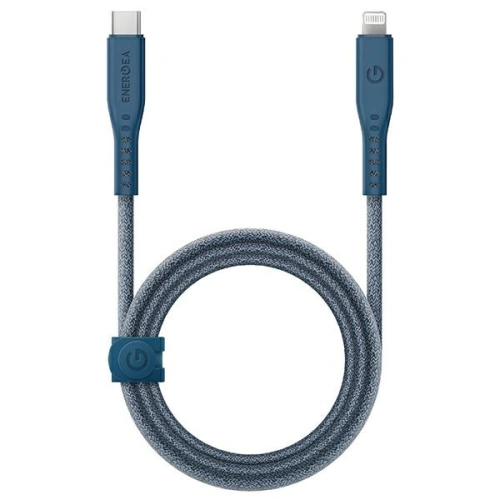 Kup 1.5m ENERGEA Flow C94 USB-C / Lightning cablu MFI, 60W, 3A, PD, încărcare rapidă, albastru / albastru - ENG122 - {ean13} - Sklep Home Screen
