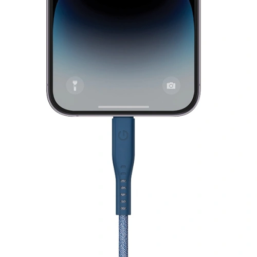 Buy ENERGEA Flow C94 cable USB-C / Lightning MFI, 60W, 3A, PD, Fast Charge, 1.5m blue - ENG122 - {ean13} - Home Screen Store Europe