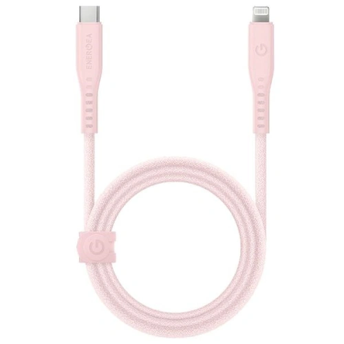 Kup 1.5m ENERGEA Flow C94 USB-C / Lightning cablu MFI, 60W, 3A, PD, încărcare rapidă, roz / roz - ENG123 - {ean13} - Sklep Home Screen