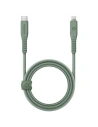 1.5m ENERGEA Flow C94 USB-C / Lightning cablu MFI, 60W, 3A, PD, încărcare rapidă, verde/verde