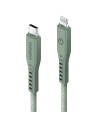 Kup 1.5m ENERGEA Flow C94 USB-C / Lightning cablu MFI, 60W, 3A, PD, încărcare rapidă, verde/verde - ENG124 - {ean13} - Sklep Home Screen