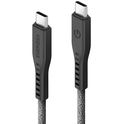 Kup Kabel ENERGEA Flow USB-C / USB-C 240W, 5A, PD, Fast Charge, 1.5m černý/black - ENG126 - {ean13} - Sklep Home Screen