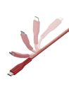 Kup Kábel ENERGEA Flow USB-C / USB-C 240W, 5A, PD, Gyors Töltés, 1.5m piros/red - ENG127 - {ean13} - Sklep Home Screen