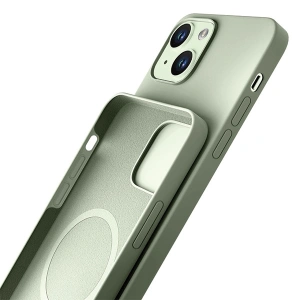 Etui 3MK Hardy Case Apple iPhone 15 zielony/green MagSafe