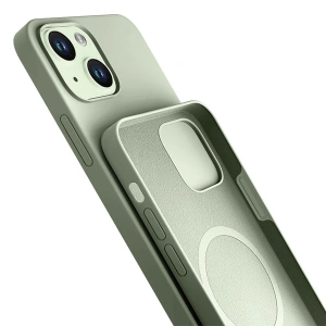 3MK Apple Carcasă Hardy Carcasă iPhone 15 verde/verde MagSafe