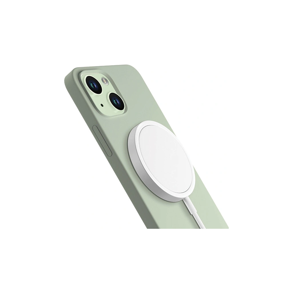 Etui 3MK Hardy Case Apple iPhone 15 zielony/green MagSafe