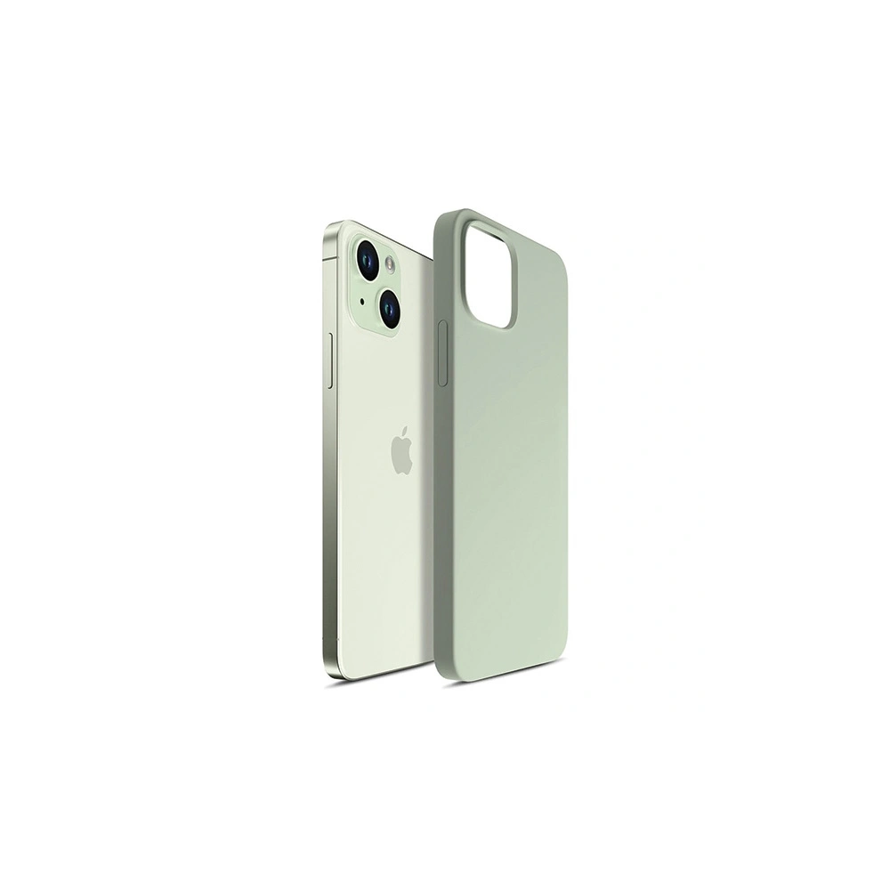 Etui 3MK Hardy Case Apple iPhone 15 zielony/green MagSafe