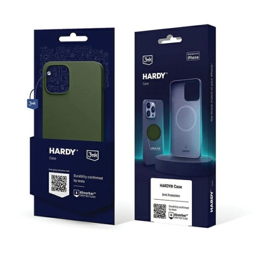 Kup Etui 3MK Hardy Case Apple iPhone 15 Plus / 14 Plus zelený/green MagSafe - 3MK5513 - {ean13} - Sklep Home Screen