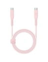 ENERGEA Flow cable USB-C / USB-C 240W, 5A, PD, Fast Charge, 1.5m pink 