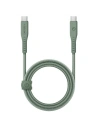 1.5m ENERGEA Flow USB-C / USB-C 240W, 5A, PD, cablu de încărcare rapidă, verde/verde