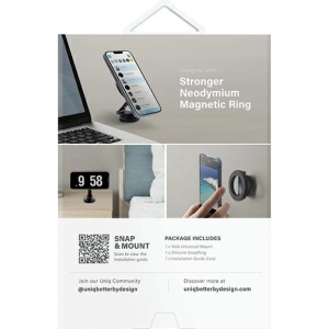 Kup Uniwersalny uchwyt magnetyczny UNIQ Velo czarny/midnight black - UNIQ1084 - {ean13} - Sklep Home Screen