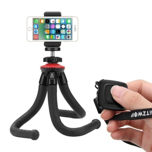 Kup Selfie Stick statyw octopus 3w1 BlitzWolf BW-BS7 czarny - BLZ097BLK - {ean13} - Sklep Home Screen