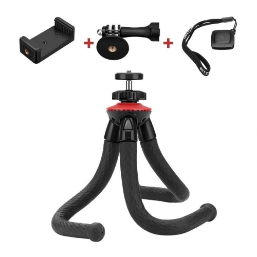 Kup Selfie Stick statyw octopus 3w1 BlitzWolf BW-BS7 czarny - BLZ097BLK - {ean13} - Sklep Home Screen