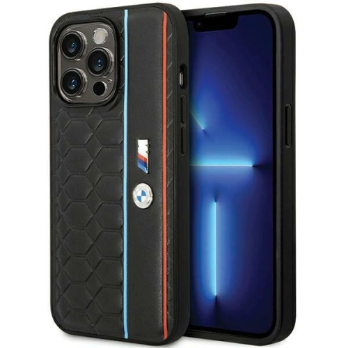 Kup Etui BMW BMHCP14X22PGVK Apple iPhone 14 Pro Max hardcase M Edition Hexo Pattern černý/black - BMW581 - {ean13} - Sklep Home Screen